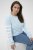 Kaffe Curve Mila Sweatshirt Nantucket Breeze Blue - Sweatshirts - 