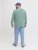 Jack & Jones Brandon Sweatshirt Turquoise - Sweaters & hoodies - Sweaters & Hoodies Grote Maten Heren
