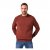 JP1880 Classic Round Neck Long Sleeve Sweater Brick Brown - Sweaters & hoodies - Sweaters & Hoodies Grote Maten Heren