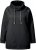 Ulla Popken Drawstring Collar Long Sleeve Sweatshirt Black - Sweaters & hoodies - 