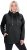 Ulla Popken Drawstring Collar Long Sleeve Sweatshirt Black - Sweaters & hoodies - 
