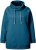 Ulla Popken Drawstring Collar Long Sleeve Sweatshirt Cerulean - Sweaters & hoodies - 