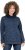 Ulla Popken Teddy Collar Printed Sweatshirt Navy - Sweaters & hoodies - 