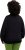 Ulla Popken Gathered Sleeve Oversized Fit Sweatshirt Black - Sweaters & hoodies - 