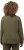 Ulla Popken Contrast Color Zip Up Sweatshirt Loden Green - Sweaters & hoodies - 