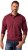 JP1880 Polo Shirt Pique Long Sleeve Red - Polo shirts - Grote Maten Poloshirts Heren