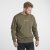 North Latitude Denim Logo Sweatshirt Dusty Olive Green TALL - TALL sweatshirts - TALL sweatshirts voor lange mannen