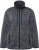 Ulla Popken Heather Knit Fleece Jacket Navy - Sweaters & hoodies - 