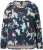 Ulla Popken Horse Print Long Sleeve Sweatshirt Navy - Sweaters & hoodies - 
