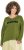 Ulla Popken Inspire Lettering V-Neck Sweatshirt Blooming Bay - Sweaters & hoodies - 