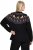 Ulla Popken Norwegian Style Christmas Sweater Black - Sweaters & hoodies - 