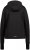 Ulla Popken HYPRAR Zip Front Hooded Stretch Sweatshirt Black - Sweaters & hoodies - 