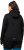 Ulla Popken HYPRAR Zip Front Hooded Stretch Sweatshirt Black - Sweaters & hoodies - 