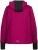 Ulla Popken HYPRAR Zip Front Hooded Stretch Sweatshirt Blackberry - Sweaters & hoodies - 