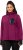 Ulla Popken HYPRAR Zip Front Hooded Stretch Sweatshirt Blackberry - Sweaters & hoodies - 