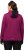 Ulla Popken HYPRAR Zip Front Hooded Stretch Sweatshirt Blackberry - Sweaters & hoodies - 