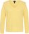 Ulla Popken Shoulder Accent Classic Fit Textured Knit Sweater Lemon Yellow - Sweaters & hoodies - 