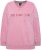 Ulla Popken Graphic BE UNIQUE Inverted Seam Sweatshirt Raspberry - Sweaters & hoodies - 