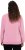 Ulla Popken Graphic BE UNIQUE Inverted Seam Sweatshirt Raspberry - Sweaters & hoodies - 
