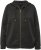 Ulla Popken Textured Metallic Knit Sweatshirt With Hood Graphite Grey - Sweaters & hoodies - 
