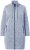 Ulla Popken Longline Knit Fleece Jacket Sky Blue - Sweaters & hoodies - 