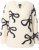Ulla Popken Glitter Bow Sweater Chalk - Sweaters & hoodies - 
