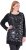 Ulla Popken Sequined Soft Fine Knit Sweater Black - Sweaters & hoodies - 