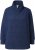 Ulla Popken Eco Cotton Stripe Textured Sweatshirt Navy - Sweaters & hoodies - 