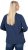 Ulla Popken Let It Snow Sequins Sweatshirt Ink Blue - Sweaters & hoodies - 