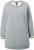 Ulla Popken Nostalgic Escape Oversized Sweatshirt Mouse Grey - Sweaters & hoodies - 