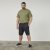 North Latitude 61334 Sweatshorts Zwart - Joggingbroeken & shorts - Joggingbroeken & Shorts Heren Grote Maten