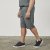 North Latitude 61334 Sweatshorts Donker Stofgroen - Joggingbroeken & shorts - Joggingbroeken & Shorts Heren Grote Maten