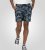 D555 Cleethorpes Hawaii Printed Swimshorts Navy - Zwembroeken - Grote Maten Zwembroeken Heren
