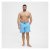 North Latitude Swimshorts Turquoise - Ondergoed & zwem - Grote Maten Ondergoed Heren