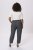 Kaffe Curve Merla Broek Dark Grey Melange - Jeans & Broeken in Grote Maten – Plus Size - 