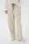 Kaffe Curve Sirana Pants Beige Melange/Black Stripe - Stoffen broeken - 