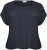 Kaffe Curve Ami Stanley Korte mouw Midnight marine - T-shirts - 