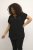 Kaffe Curve Ami Korte mouw Blouse Diepzwart - T-shirts - 