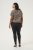 Kaffe Curve Sonna Stanley Top Luipaardprint - T-shirts - 