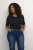 Kaffe Curve Carina T-shirt Diepzwart - T-shirts - 