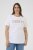 Kaffe Curve June T-shirt Wit - Bedrukte T-shirts voor dames - 