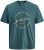 Jack & Jones Grayson T-shirt Turquoise - T-shirts - Grote Maten T-shirts Heren