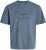 Jack & Jones Edenver T-Shirt Blue - T-shirts - Grote Maten T-shirts Heren