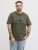 Jack & Jones Edenver T-Shirt Khaki - T-shirts - Grote Maten T-shirts Heren