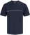 Jack & Jones Cofusion T-Shirt Navy - T-shirts - Grote Maten T-shirts Heren