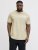 Jack & Jones Blaneo Short Sleeve T-shirt Beige - T-shirts - Grote Maten T-shirts Heren