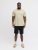 Jack & Jones Blaneo Short Sleeve T-shirt Beige - T-shirts - Grote Maten T-shirts Heren