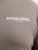 Jack & Jones Oscar T-Shirt Grey - T-shirts met opdruk - T-shirts met opdruk grote maten