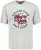 Adamo Motivshirt Comfort Fit College Grey - T-shirts - Grote Maten T-shirts Heren