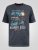 D555 Moyles Newport Beach Woody Car Printed T-Shirt Navy Twist - T-shirts met opdruk - T-shirts met opdruk grote maten
